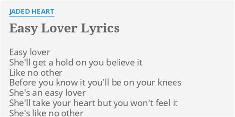 lyrics easy lover|easy lover paroles traduction.